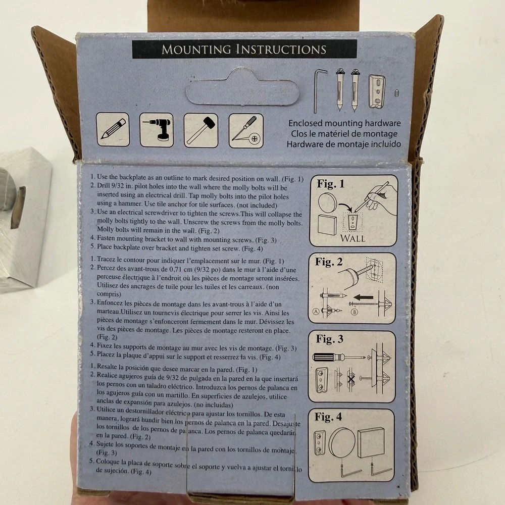 Gatco Latitude II Double Robe Hook Satin Nickel Finish 4295A New in Box